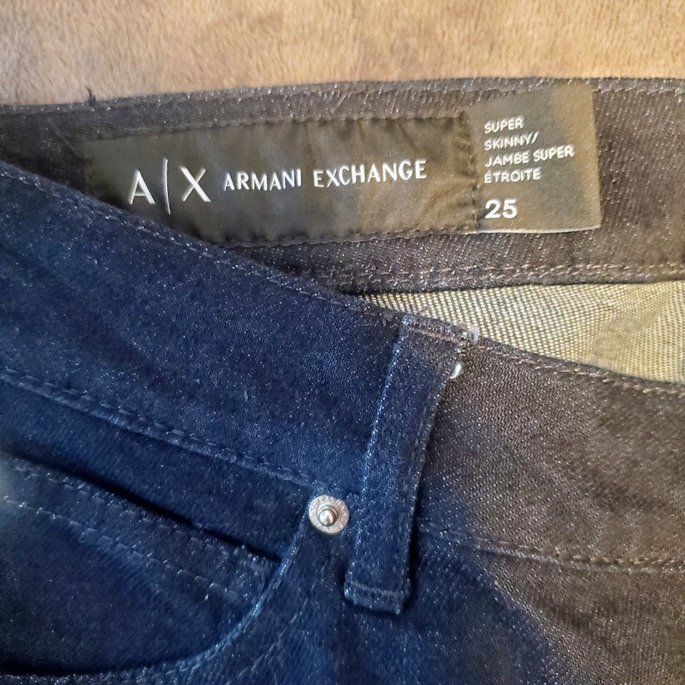Dark blue Armani Exchange jeans